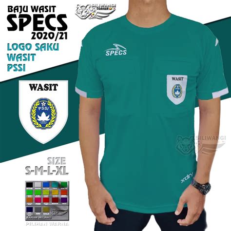 Jual BAJU WASIT SPECS 2020 21 LOGO SAKU WASIT PSSI PUTIH 16 WARNA