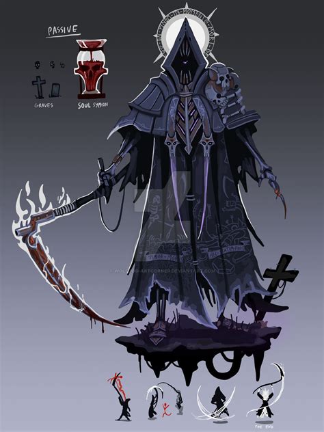 Grim Reaper Smite God Concept By Wolfdog Artcorner On Deviantart