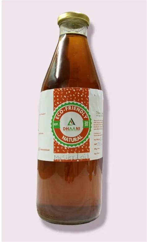 Prevent BP Natural Cold Pressed Mustard Oil For Cooking Packaging