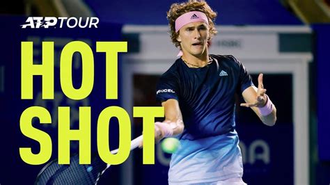 Hot Shot Zverev Cracks Mammoth Forehand Winner Vs De Minaur At Acapulco 2019 Youtube