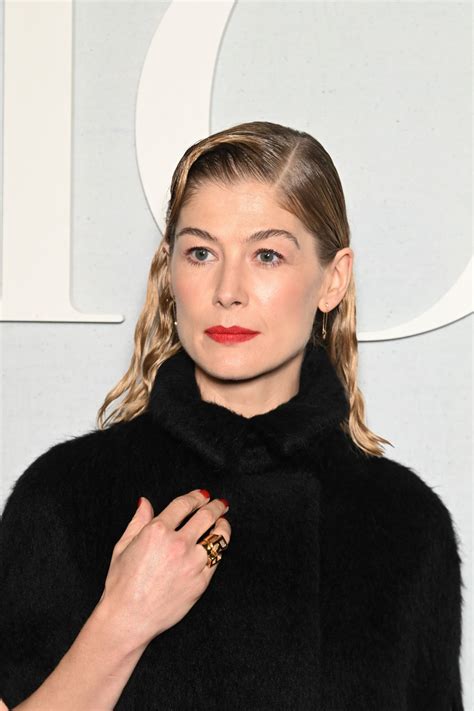 Rosamund Pike Christian Dior Fashion Show In Paris 09 27 2022