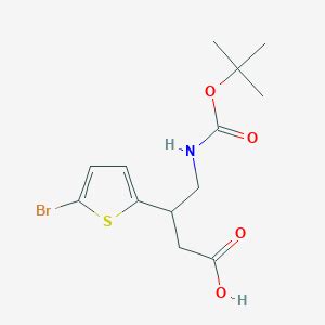 Bromothiophen Yl Tert Butoxy Carbonyl Amino Butanoic Acid