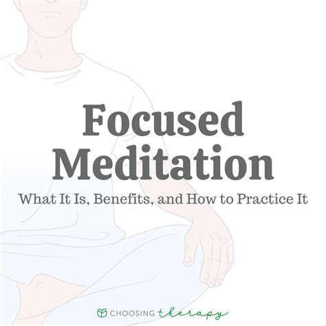 What Is Focused Meditation