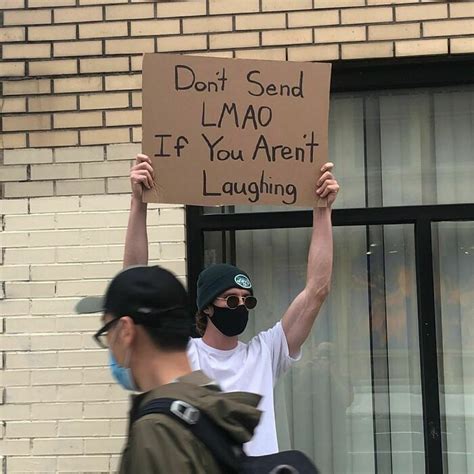 ‘dude With Sign Has 74 Million Followers For Protesting Annoying