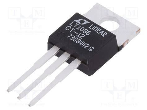 LT1086CT-12#PBF Analog Devices - IC: voltage regulator | LDO,fixed; 12V ...