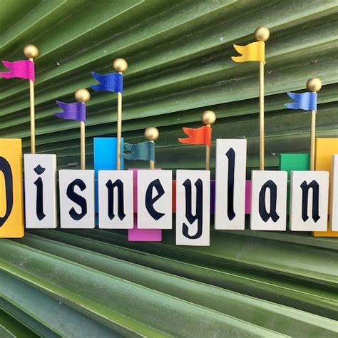 Disneyland Entrance Sign - Etsy