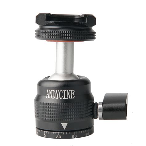 ANDYCINE Vlogger Cold Shoe Adapter With 1 4 Screw Hot Shoe Mount