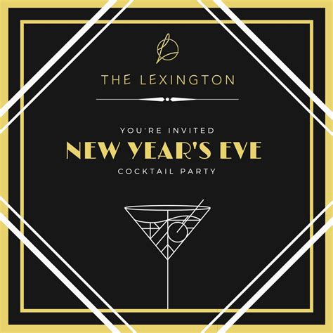 New Years Eve Cocktail Party