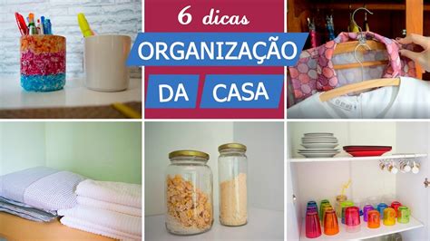 Dicas Simples De Organiza O Para Casa Youtube