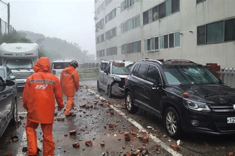 태풍 카눈 경남 곳곳 피해 발생신고 80건 넘어 노컷뉴스