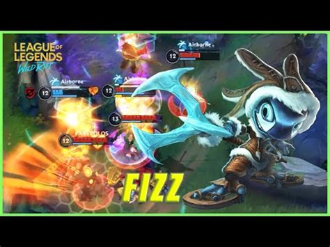 Wild Rift FIZZ Montage Best FIZZ Plays LoL Wild Rift Montage YouTube