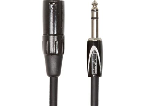 Roland Rcc Trxm Cabo Xlr Macho Jack Stereo Balanceado M Garantia