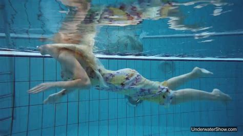 Petite Teen Milana Voda Endures The Free Naked Swimming