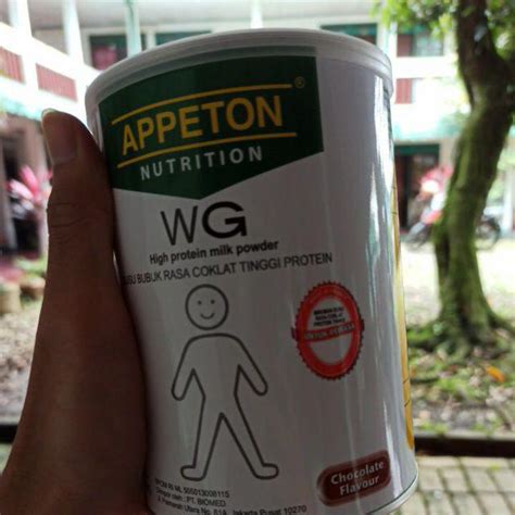 Appeton Weight Gain Susu Untuk Gemuk Rasa Coklat Dewasa 900 Gram