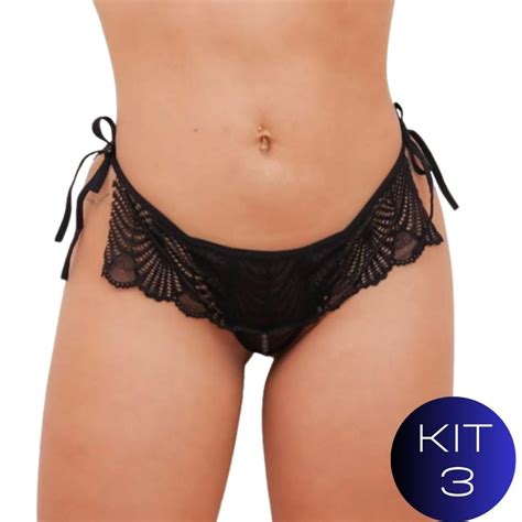 Kit Calcinha P Rolas Estimulantes Tailandesa De Amarrar Sex Shop