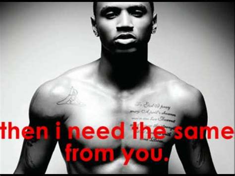 Trey Songz One Love Lyrics On Screen Youtube