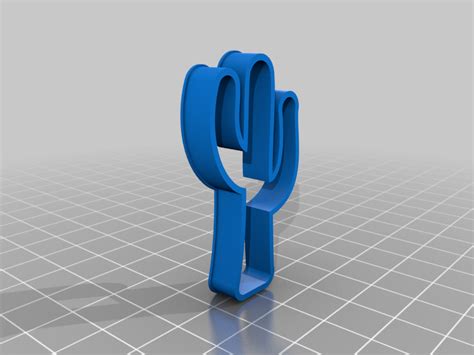 Cactus Cookie Cutter By Hmathews11 Makerworld