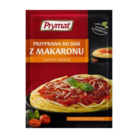 PRYMAT PRZYPRAWA DO MAKARONU 20G Polish Delicatessen