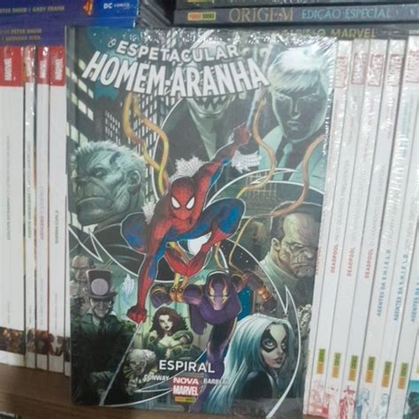 Hq O Espetacular Homem Aranha Espiral vol 6 Lacrada e Hq O Espetacular