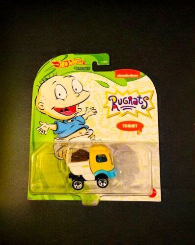 Nickelodeon Hot Wheels Rugrats Tommy Character Car New