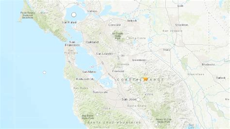 A preliminary 3.4 earthquake reported near Alum Rock in San Jose ...