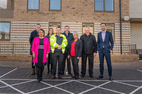Mayor of Lewisham Damien Egan visits Wellington Close