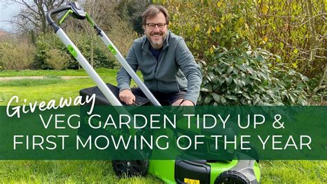 Weeding Veg Raised Beds And First Lawn Mowing Of The Year Weekly Vlog Youtube