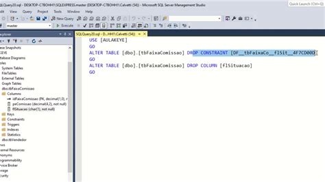 V Deo Aula Sqlserver Excluir Coluna De Uma Tabela Youtube