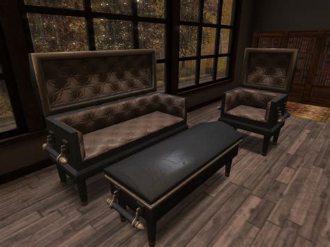 Second Life Marketplace - Coffin Couch Set