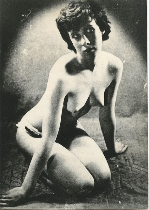 Lot Vintage Photo With Nude Female Pin Up