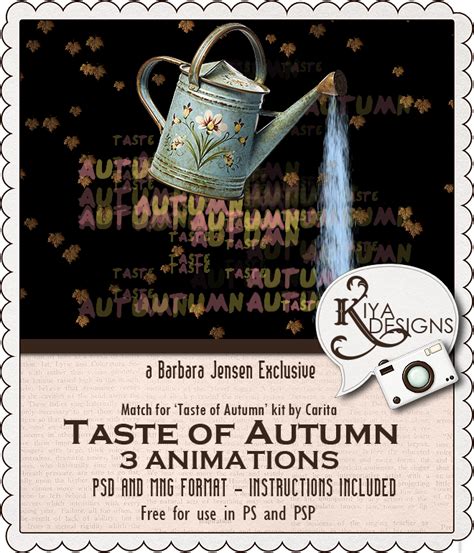 Kiya Designs Animation Taste Of Autumn – Barbara Jensen Tubes