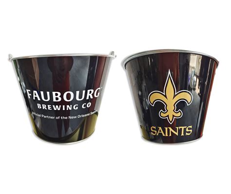 Custom Metal Beer Buckets And Plastic Beer Buckets With Full 4 Color