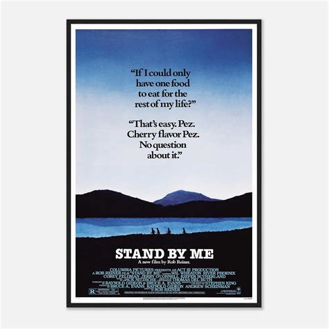 Stand by Me Movie Poster, Stand by Me (1986) Classic Vintage Movie ...