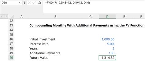 Future Value Definition Formula Calculator