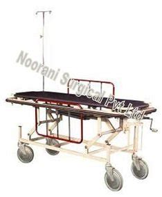 Stretcher Trolley Hi Low Deluxe With Guard I V Stand And O