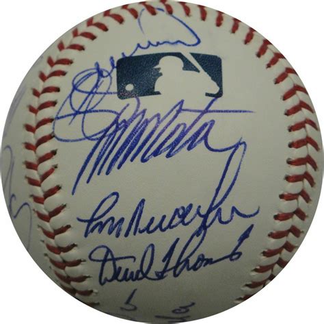 Los Angeles Dodgers Ws Team Autographed Signed Rawlings Baseball