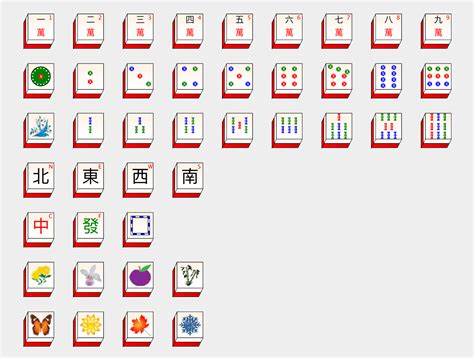 Github Richardtaylordawsonmahjong Mahjong Tiles No Game Logic