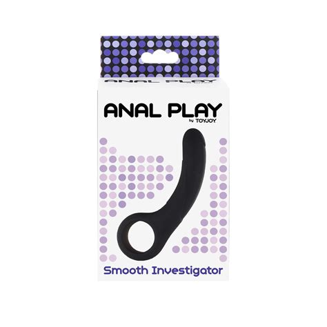 Buy Toyjoy Anal Play Smooth Investigator Black Online Spank The