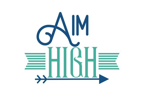 Aim High Graphic by TheLucky · Creative Fabrica