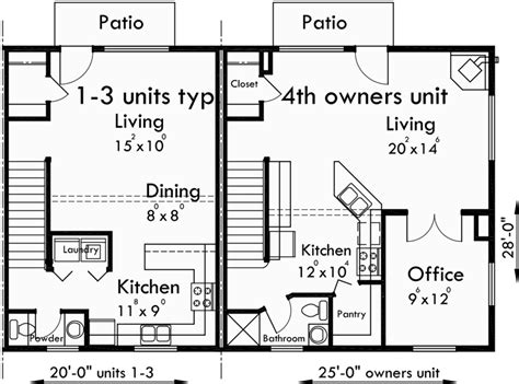 Plex Apartment Floor Plans Floorplans Click