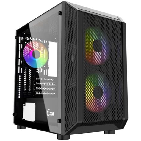 Корпус Powercase Mistral Micro H3B Mesh LED CMIMH3B-L3 — купить в ...