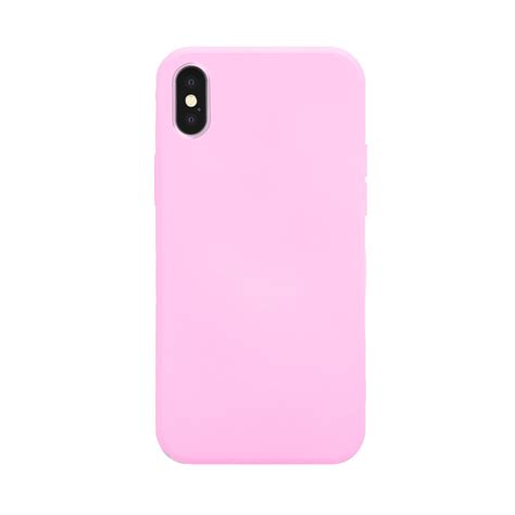 Pantone Siliconen Hoesje Iphone Xs Max Roze Phone Factory