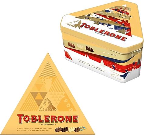 Toblerone Lot De Bo Tes De Mini Barres Au Chocolat De No L Id Al