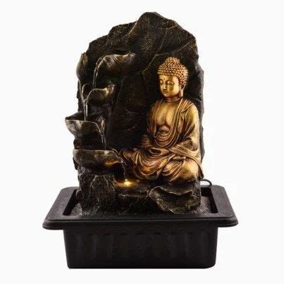 Frp Brown Buddha Tabletop Fountain At Rs In Coimbatore Id