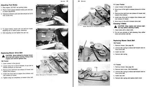 John Deere Operators Manual Lawn Tractors