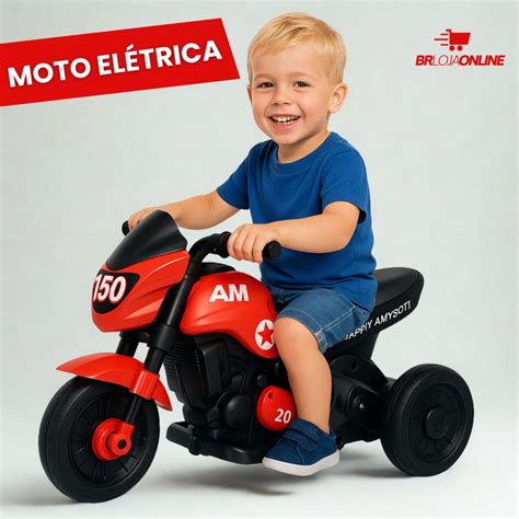 Motoca Infantil 3 Anos - Mini Moto Elétrica Infantil Para Crianças 3 Anos Bateria Recarregável ...