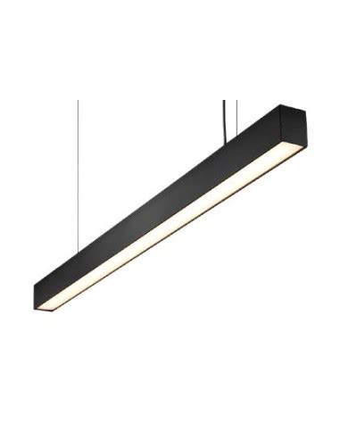 LUMINARIA LINEAL LED 40W 1 20M 3000Κ NEGRO