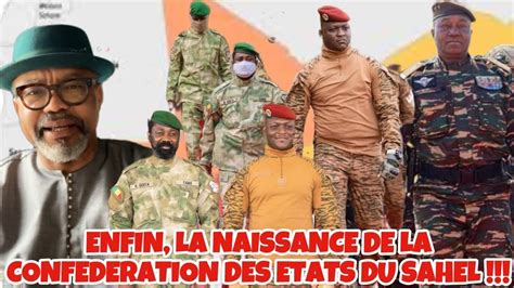 Les Trois Dirigents De L Alliance Des Etats Du Sahel Reunisle