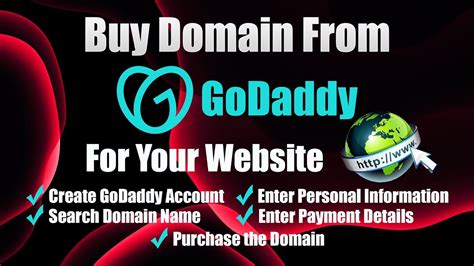 How To Buy Domain From Godaddy Youtube