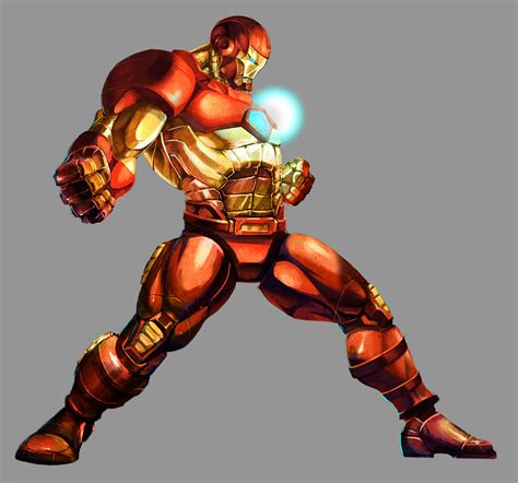 Marvel VS Capcom 2: Iron Man by UdonCrew on DeviantArt